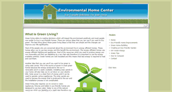 Desktop Screenshot of environmentalhomecenter.com